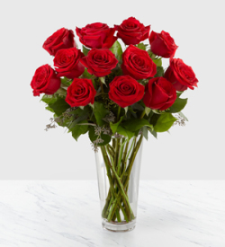 Long Stem Red Rose Bouquet by FTD