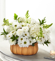 The FTD® Pure Ivory™ Basket