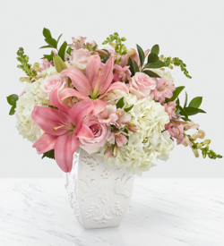 The FTD Peace and Hope Pink Bouquet