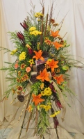 The Woodland Journey Easel Bouquet