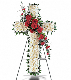 Flowers By Bauers Hope And Honor Cross
