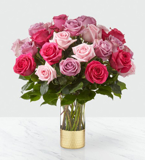 The FTD Pure Beauty Mixed Roses