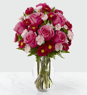 The Precious Heart Bouquet - VASE INCLUDED