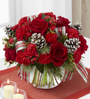 The FTD Christmas Peace Bouquet
