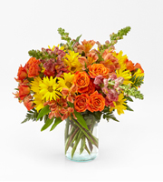 The FTD Warm Amber Bouquet