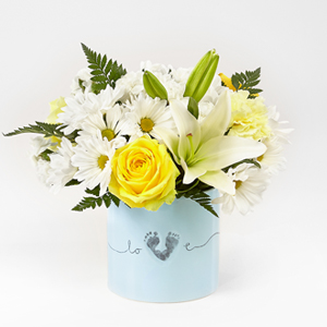 The FTD Tiny Miracle New Baby Boy Bouquet