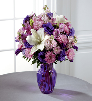 The FTD Shades of Purple Bouquet