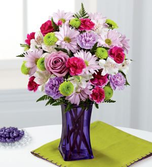 The FTD Purple Pop Bouquet