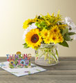 Hello Sunshine Bouquet & Lovepop PopUp Card