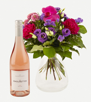 Sparkling Flora with Les Amourettes Ros Wine