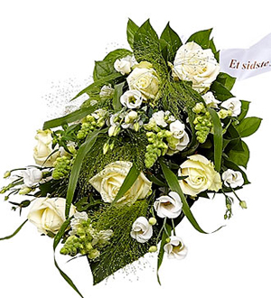 Funeral Spray Florist\'s Choice with Ribbon