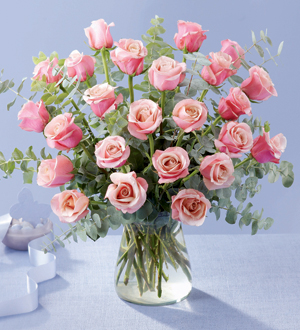 The FTD Pink Passion Rose Bouquet