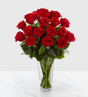 The FTD Red Rose Bouquet