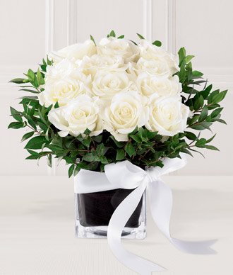 The FTD Pure Romance Rose Bouquet