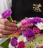 The FTD Florist Designed Sympathy Vase Bouquet