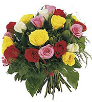 Bouquet of Roses multicolors