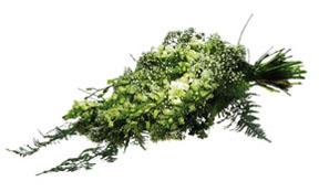 Safeway Floral Funeral Arrangement in White and Green FTD Florist Flower  and Gift Delivery
