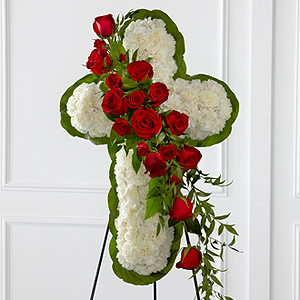 The FTD Floral Cross Easel