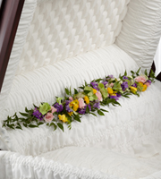 The FTD Trail of Flowers Casket Adornment