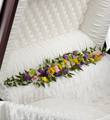 The FTD Trail of Flowers Casket Adornment