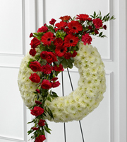 The FTD Graceful Tribute Wreath