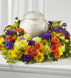 The FTD Blossoms of Remembrance Cremation Adornment