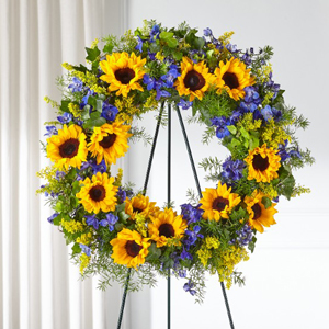 The FTD® Bright Rays™ Wreath