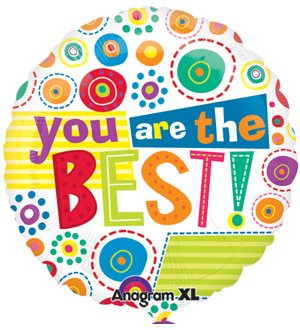 You\'re The Best Whimsy Dot Balloon