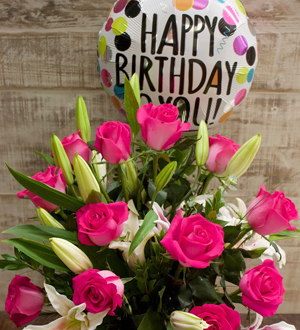 Happy Birthday Picture with Flowers Beautiful Roses