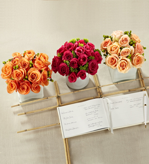 The FTD Dawn Rose Centerpiece