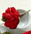 The FTD Red Carnation Boutonniere