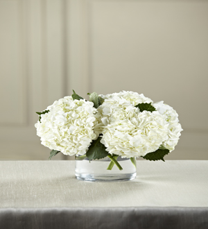 Le bouquet Hortensias blancs de FTD