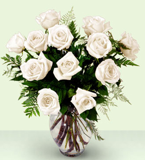 The FTD Enchanting Rose Bouquet - White