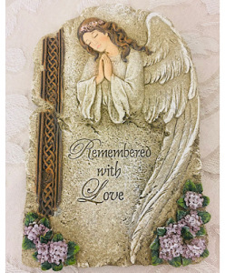 REMEMBERED WITH LOVE PLAQUE
