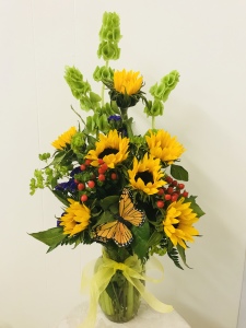 The Delightful Sunflower Bouquet