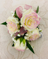 Tipped Rose Corsage 