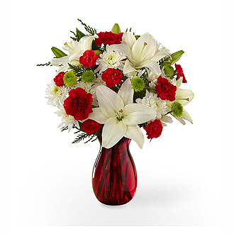 OPEN YOUR HEART HOLIDAY BOUQUET