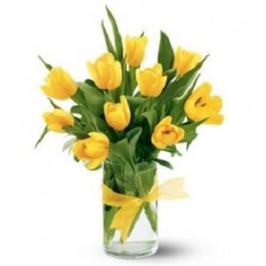 The Tulip Bouquet - Yellow