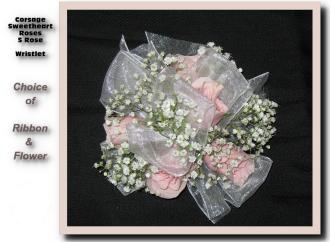 Sweetheart Rose Corsage  