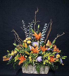 Flowers in a Basket