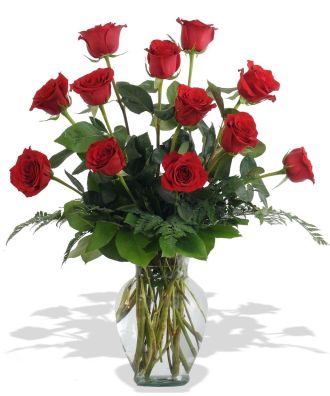 1 Doz Red Roses