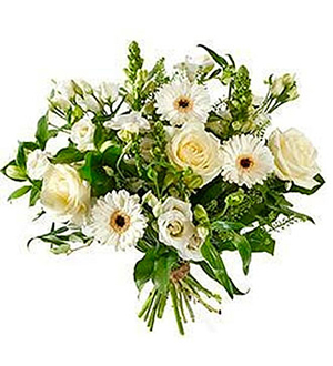 Bouquet Mixed White Flowers