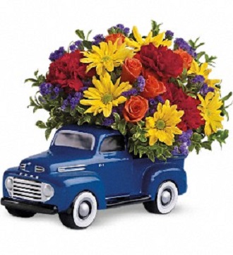 Teleflora\'s \'48 Ford Pickup Bouquet