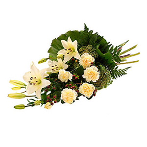 Funeral Bouquet in White
