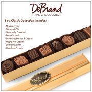 DeBrand 8 Piece Chocolate
