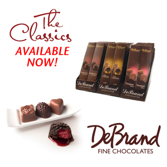 DeBrand Chocolates - Raspberry & Cream