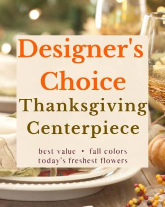 Designer\'s Choice  Thanksgiving Centerpiece