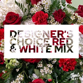 Red & White Mix Designer\'s Choice