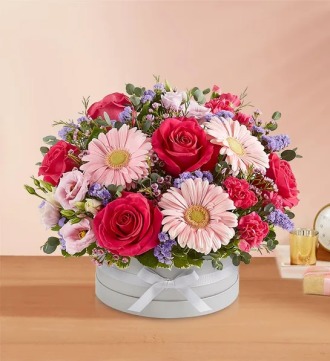 1-800-Flowers Pink Perfection Bouquet