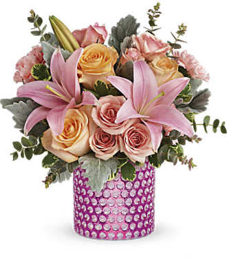 Teleflora\'s Pink Breeze Bouquet